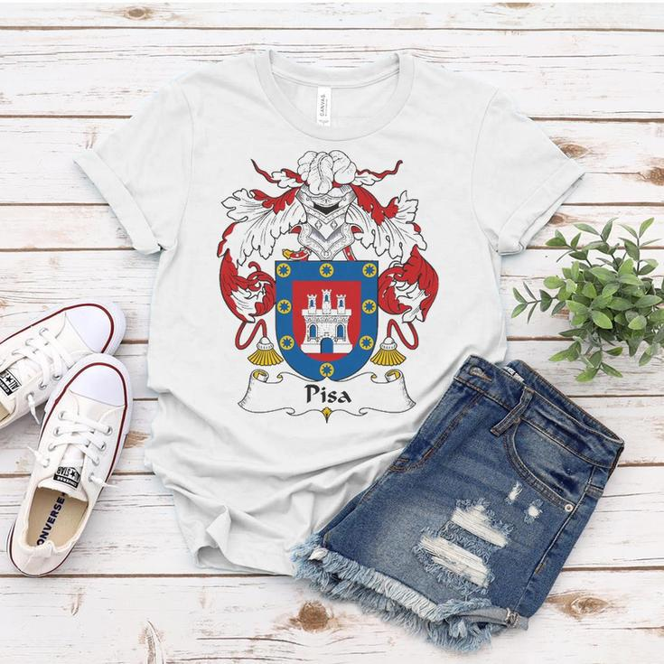 Pisa Coat Of Arms Family Crest Shirt EssentialShirt Women T-shirt Funny Gifts
