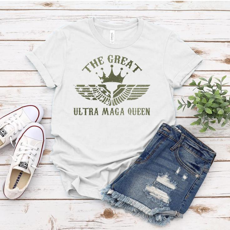 Womens The Great Ultra Maga Queen Women T-shirt Unique Gifts
