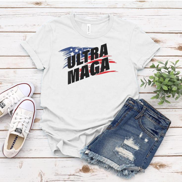 Womens Ultra Maga Pro American Pro Freedom Ultra-Maga Ultra Mega Pro Trump Women T-shirt Unique Gifts