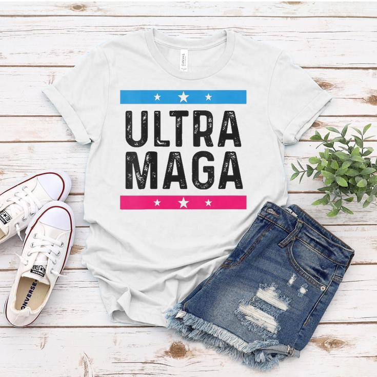 Womens Ultra Mega Patriotic Trump Republicans Conservatives Vote Trump Women T-shirt Unique Gifts