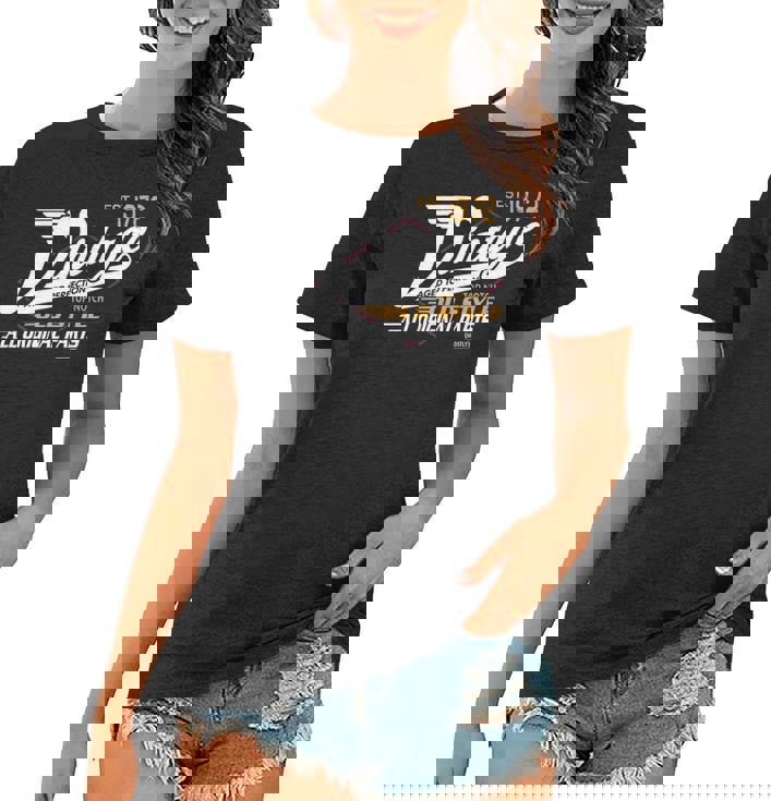 1972 Birthday Est 1972 Vintage Aged To Perfection Women T-shirt