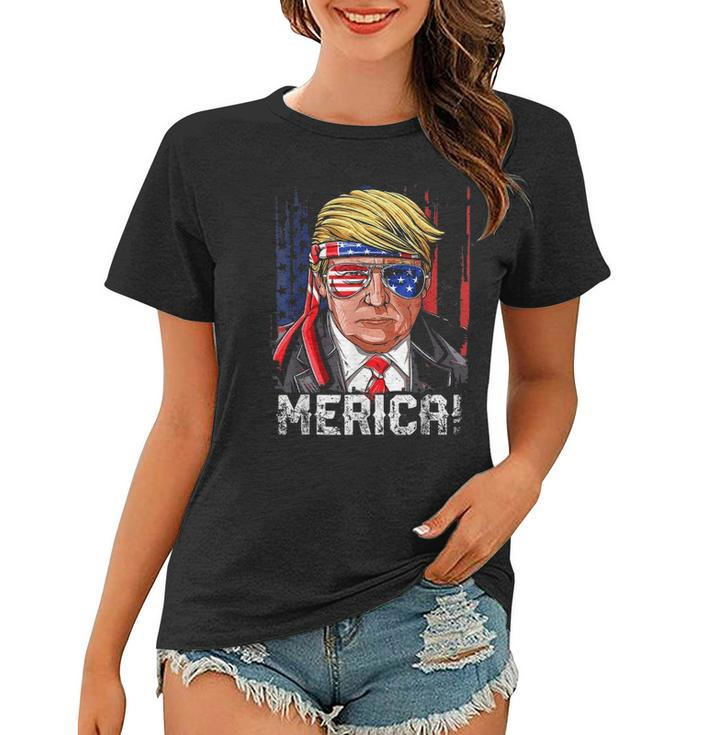 2024 Trump 4Th Of July S Merica Women T-shirt