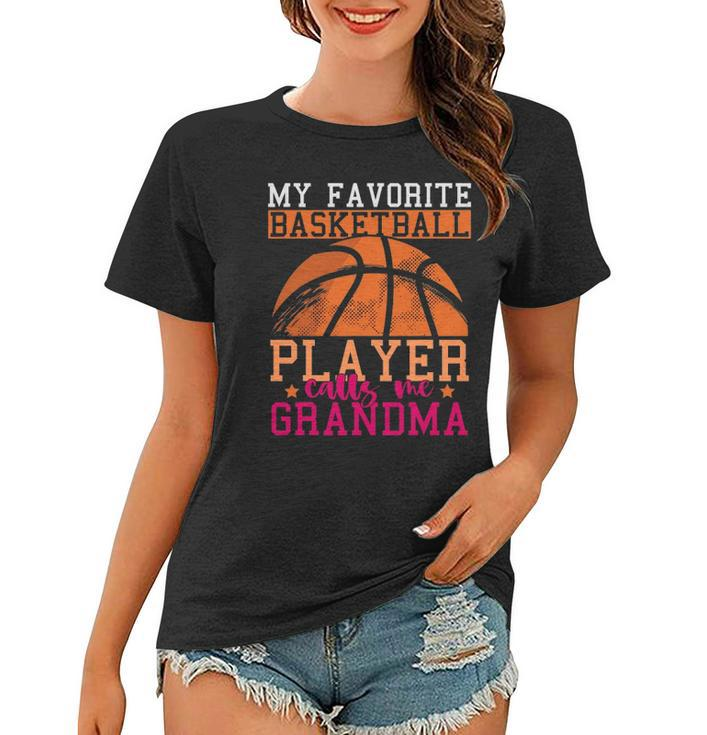 Basketball Player Grandma Mothers Day Sports Basketball Women T-shirt