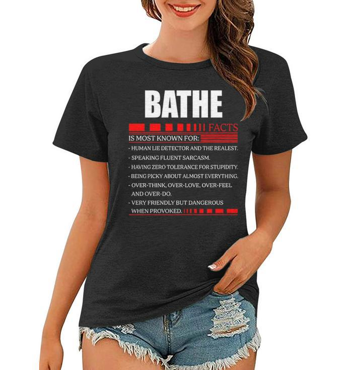 Bathe Fact Fact T Shirt Bathe Shirt  For Bathe Fact Women T-shirt