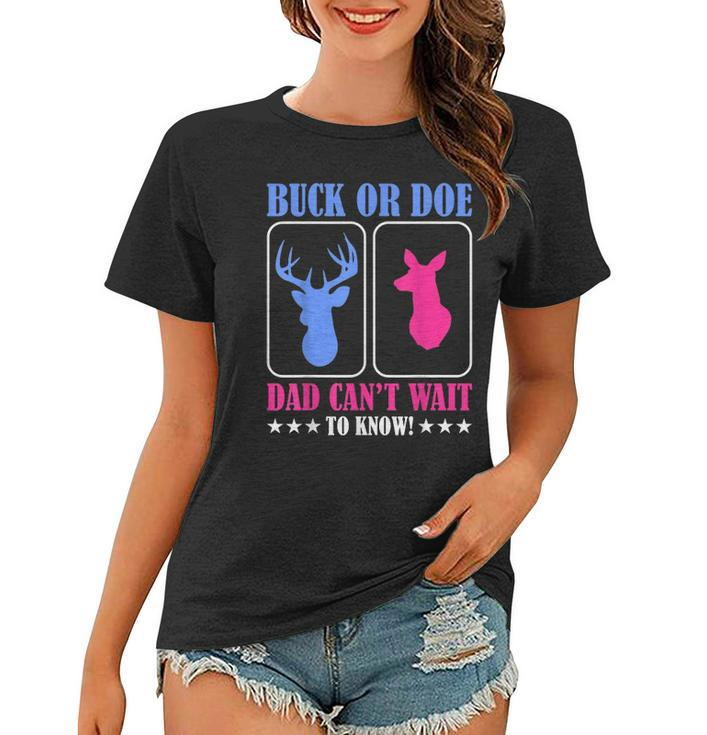 Buck Or Doe Gender Reveal Party Women T-shirt