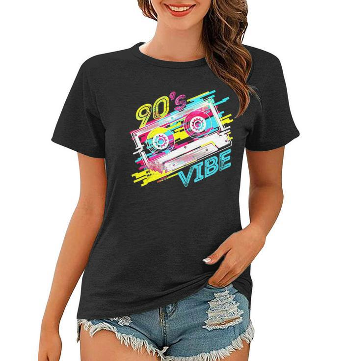 Cassette Tape Party Retro 90S Music Costume 90S Vibe Women T-shirt