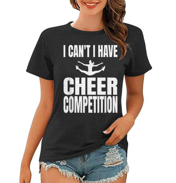 Cheer Competition Cheerleading Cheerleader Stuff  V2 Women T-shirt