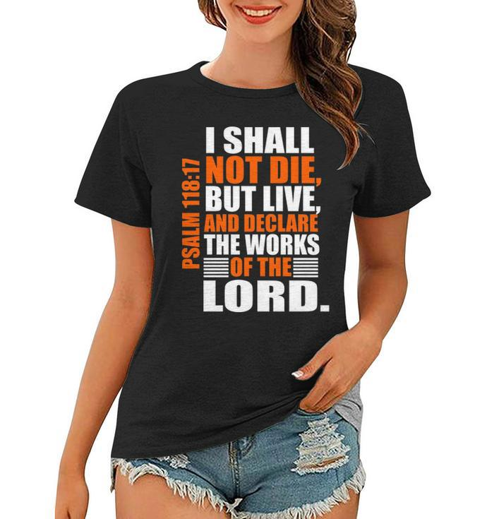 Christerest Psalm 11817 Christian Bible Verse Affirmation  Women T-shirt