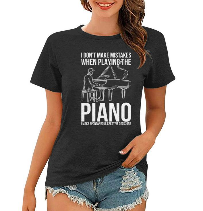 Classical Music Pianist Piano Musician Gift Piano Women T-shirt