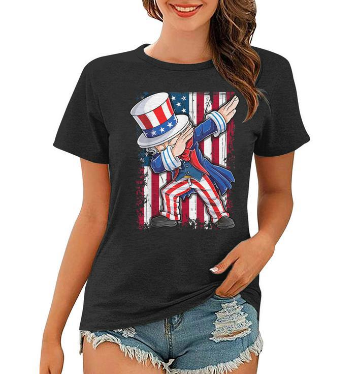 Dabbing Uncle Sam T  4Th Of July Men Kids Boys Gifts  Women T-shirt