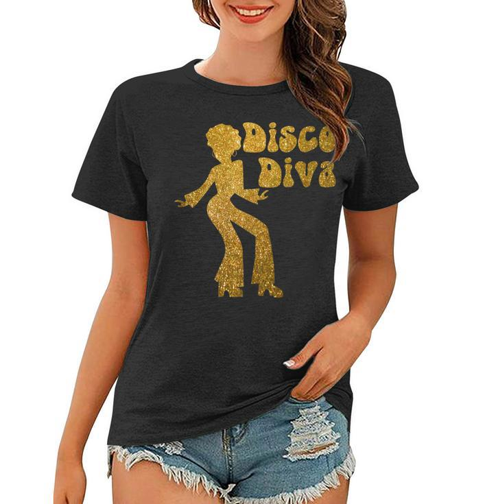 Disco Diva T  - Retro 70S Seventies Retro Disco Ball Women T-shirt