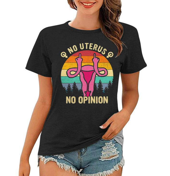Don’T Tread On Me Uterus Women Pro Choice Abortions Feminism Women T-shirt