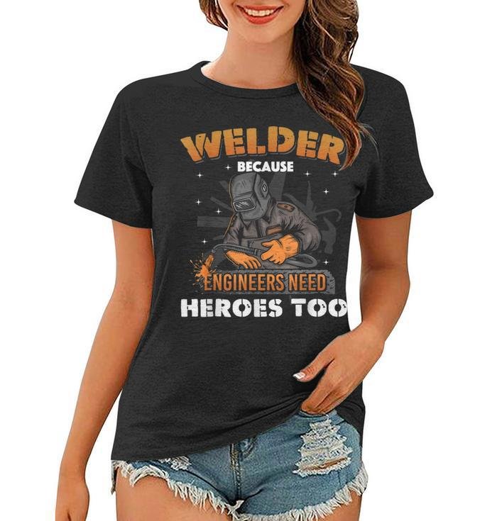 Funny Welding Art Men Women Welder Slworker Welding Lover  Women T-shirt