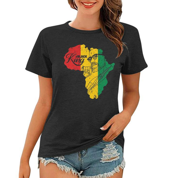 Im Black King History Patriotic African American Man Women T-shirt