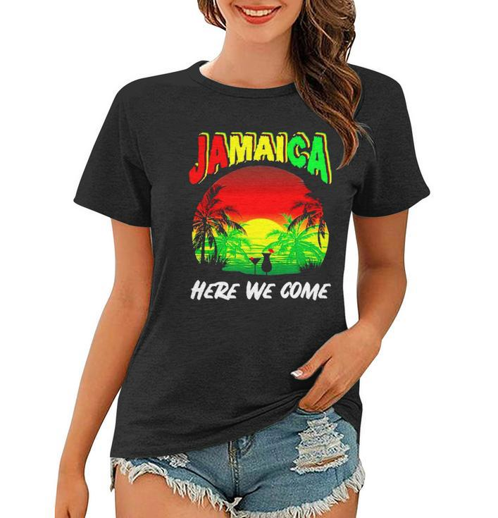 Jamaica Here We Come Jamaica Calling Women T-shirt