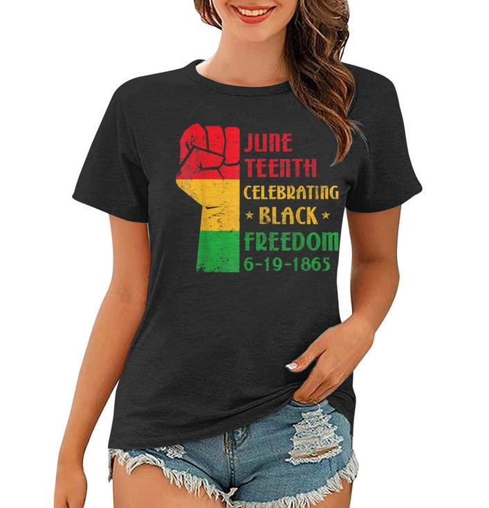 Junenth Celebrate Black Freedom 1865 June 19Th Men Women  Women T-shirt