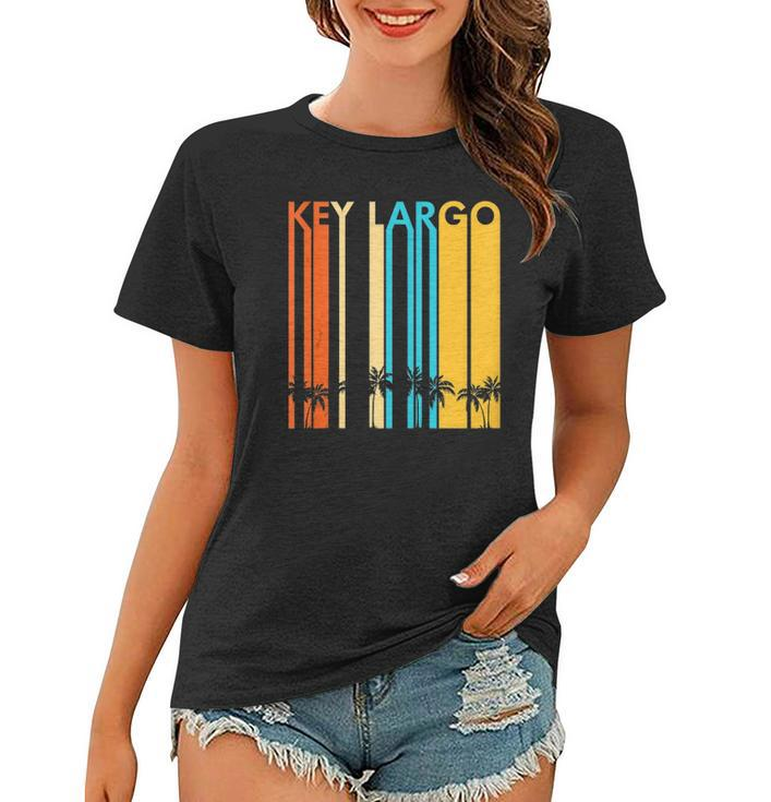 Key Largo Florida Retro Vintage Home Mens Womens Gift Women T-shirt