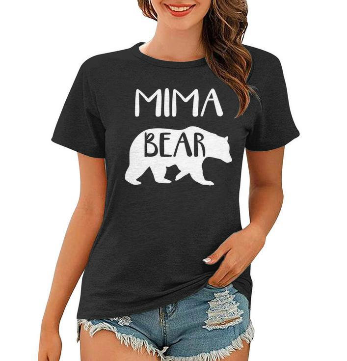 Mima Grandma Gift   Mima Bear Women T-shirt