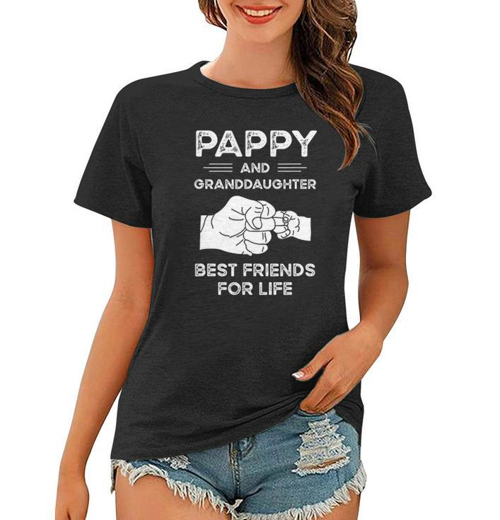 Pappy And Granddaughter Best Friends For Life Matching Women T-shirt