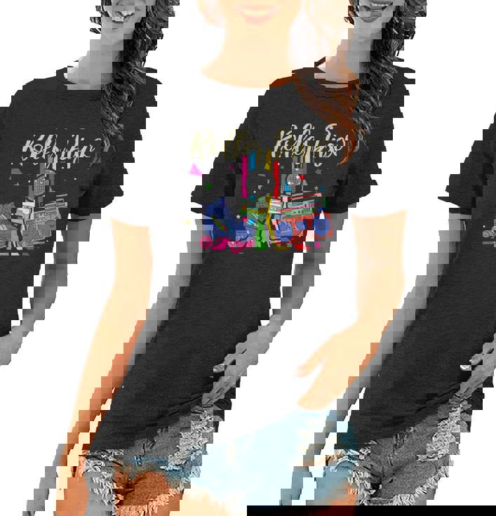 Retro Roller Skating Roller Disco Roller Skates Skating Women T-shirt