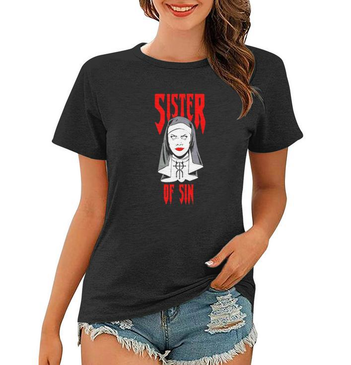 Sister Of Sin Ryzin Ghost Women T-shirt