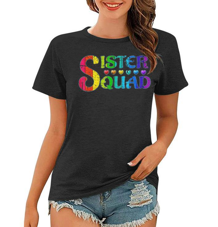 Sister Squad Relatives Birthday Bday Party  Women T-shirt