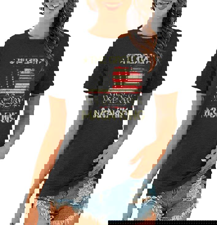 The Great Maga King We The People Ultra Maga Patriotic Us Women T-shirt