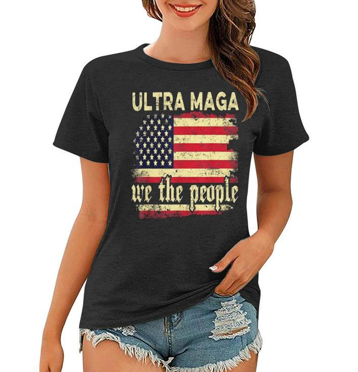 Ultra Maga We The People Vintage Women T-shirt