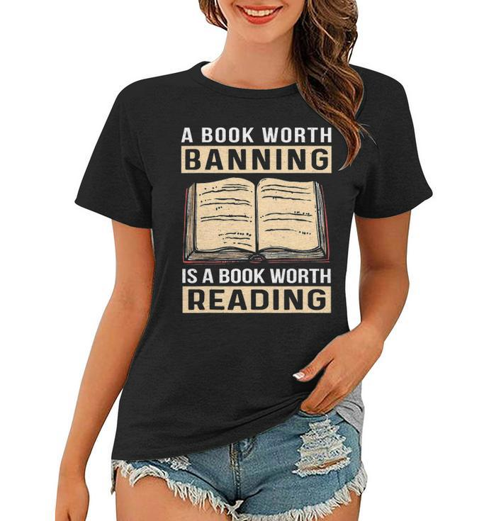 Vintage Censorship Book Reading Nerd I Read Banned Books Women T-shirt