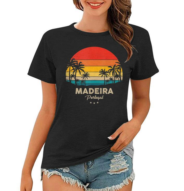 Vintage Madeira Beach Souvenir - Portugal Women T-shirt