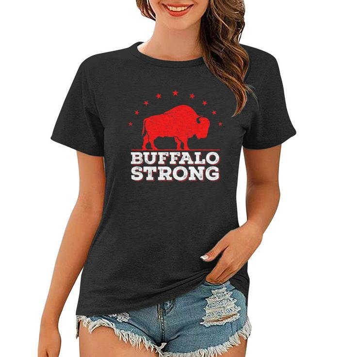 Vintage Pray For Buffalo - Buffalo Strong Women T-shirt