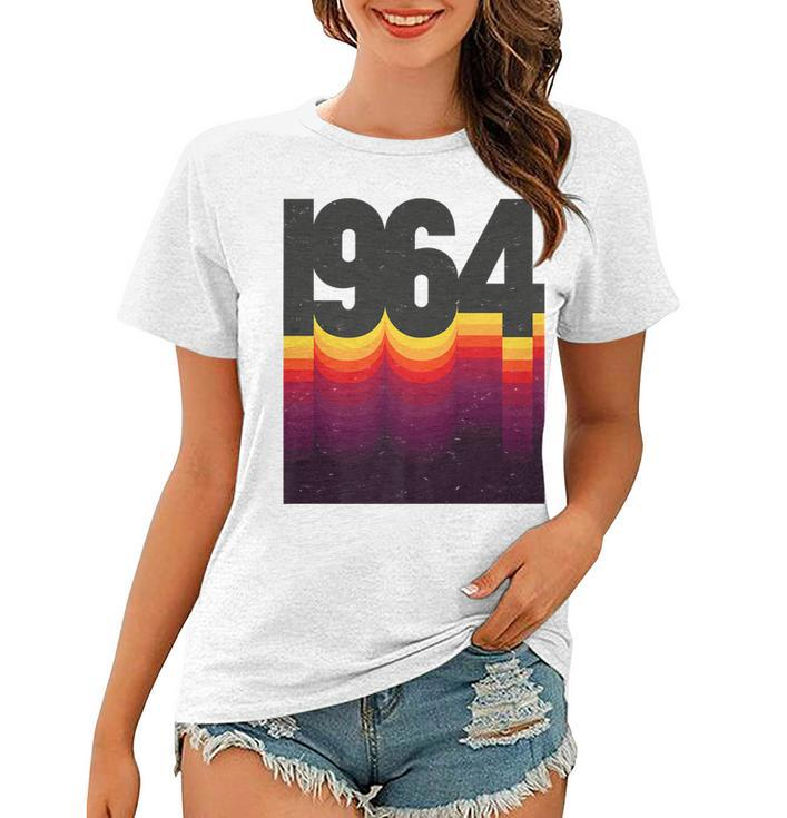 58Th Birthday Vintage Retro Style 1964   V2 Women T-shirt