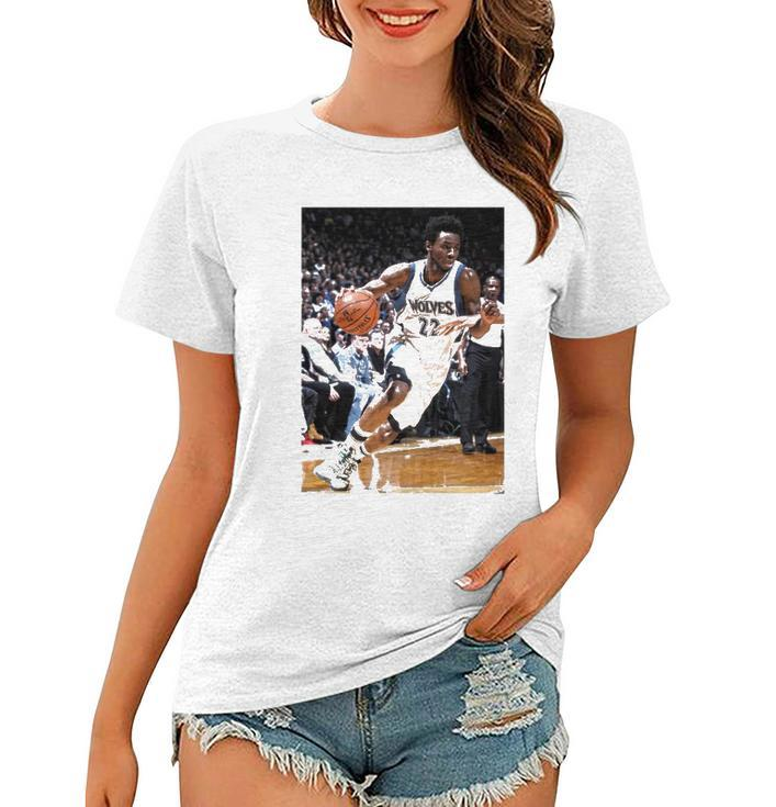Andrew Wiggins Wolves 22 Cahier À Spirale Basketball Lovers Gift Women T-shirt