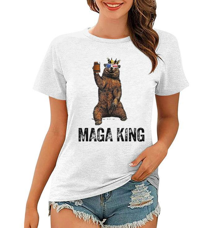 Bear Crown Maga King The Great Maga King Pro Trump Women T-shirt