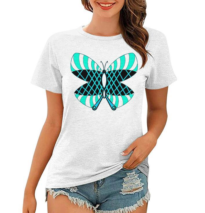 Butterfly Blue Dream Animal Lover Women T-shirt