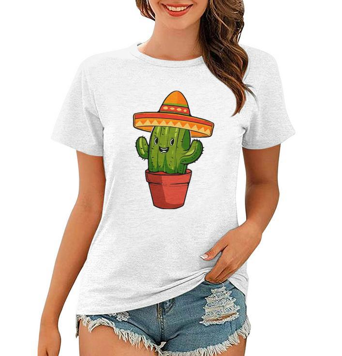 Cactus Cinco De Mayo Mexican V2 Women T-shirt