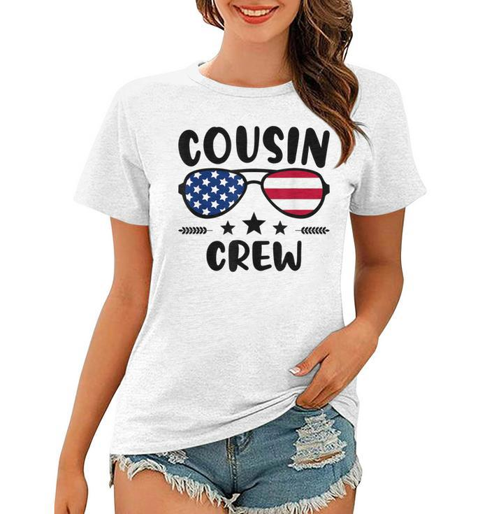 Cousin Crew 4Th Of July Patriotic American Family Matching  V7 Women T-shirt