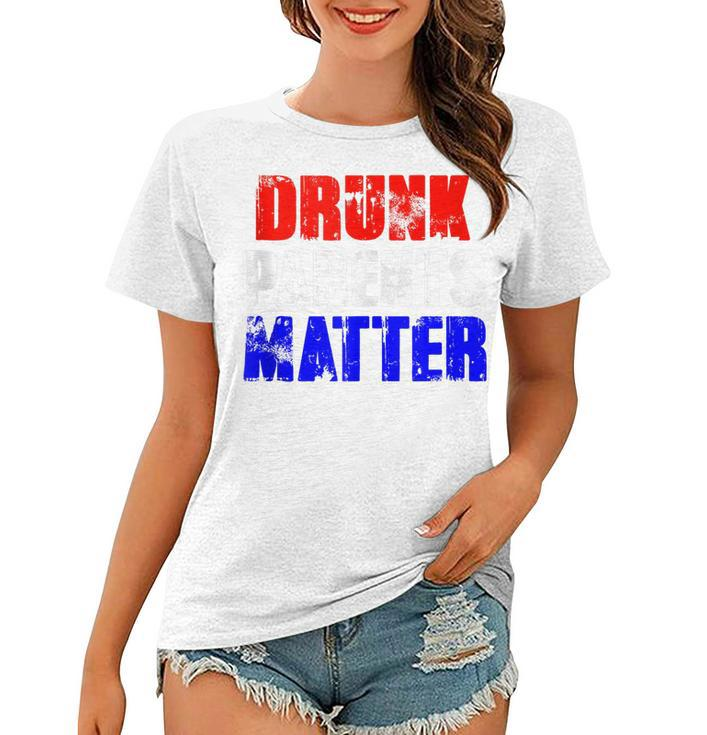 Drunk Parents Matter 4Th Of July Mom Dad Gift  Women T-shirt