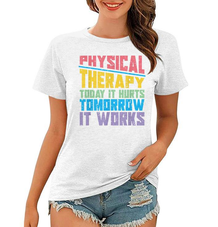 Funny Pt Therapist Pta Physiotherapy Physical Therapy  Women T-shirt