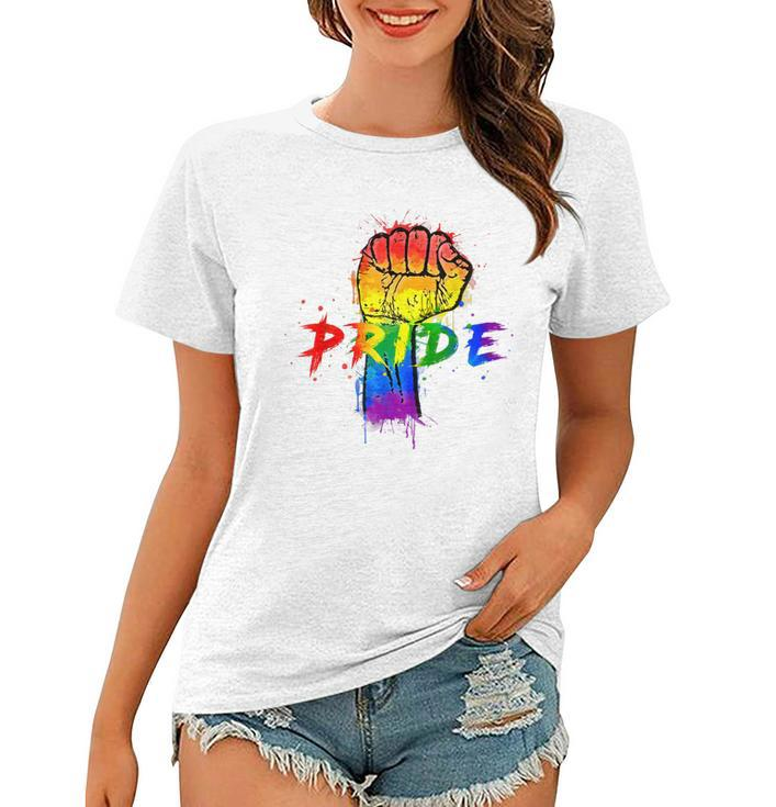 Gay Pride Lgbt For Gays Lesbian Trans Pride Month  Women T-shirt