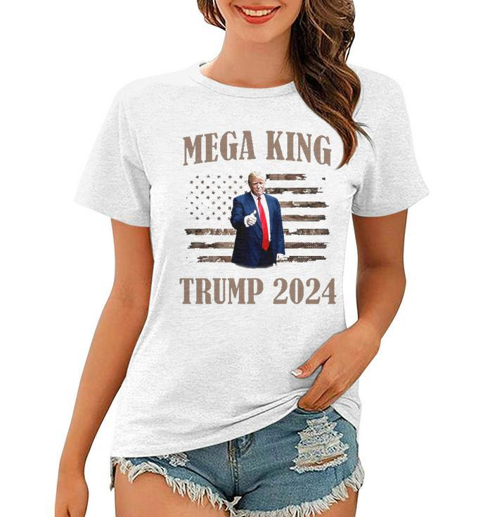 Mega King Mega King Trump 2024 Donald Trump Women T-shirt