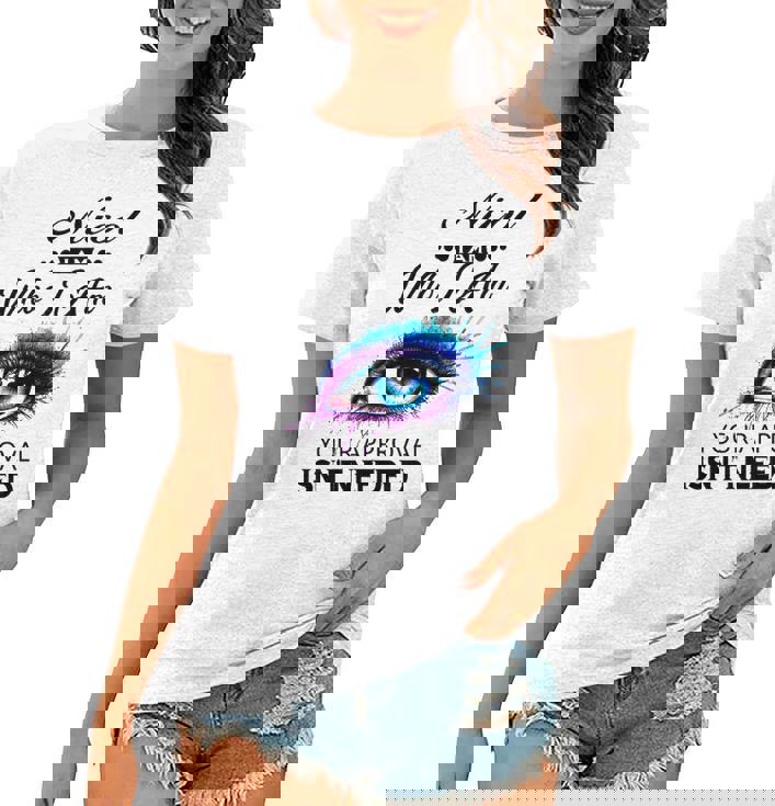 Nicole Name Gift Nicole I Am Who I Am Women T-shirt