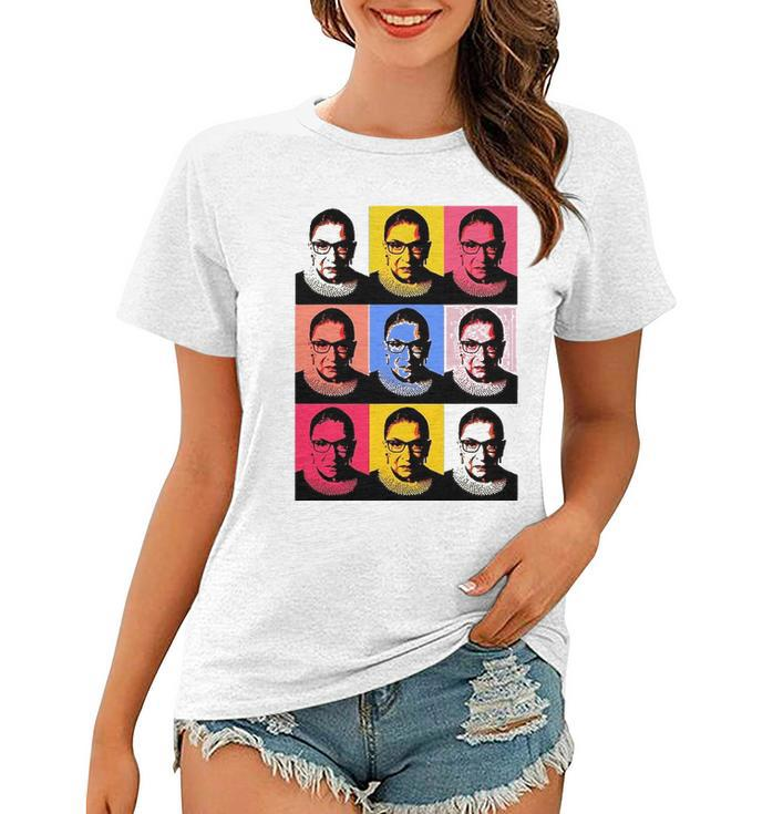 Notorious Rbg - Ruth Bader Ginsburg Pop Art Women T-shirt