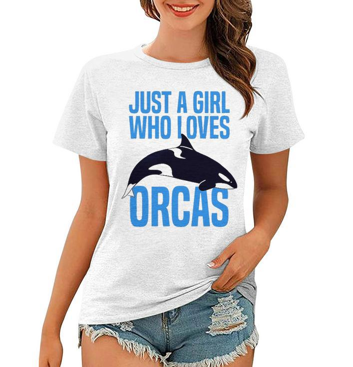 Orca Vintage Whale Marine Animal Killer Whale Women T-shirt