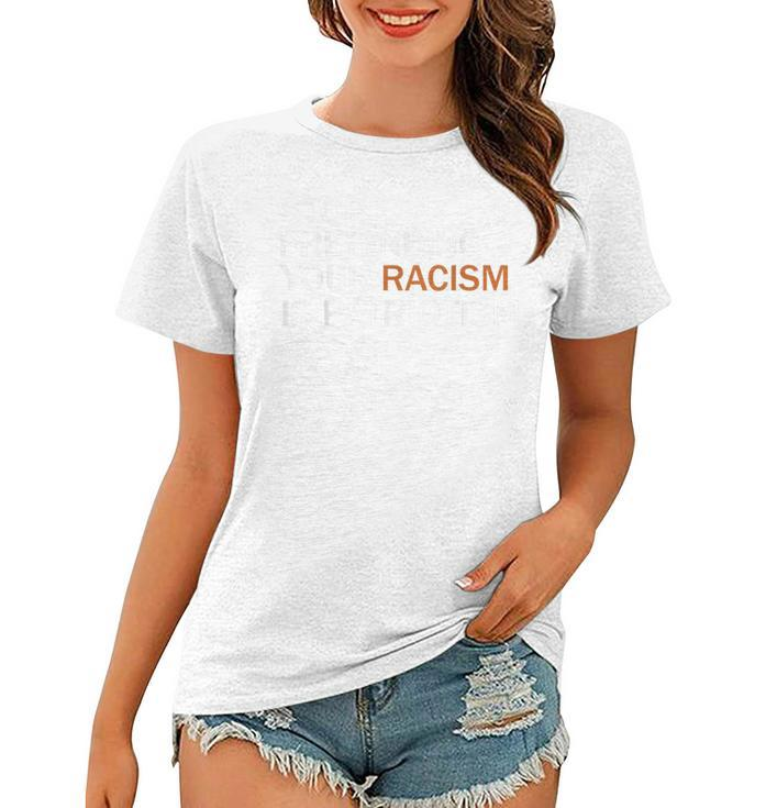 Stop Pretending Your Racism Is Patriotism  V2 Women T-shirt