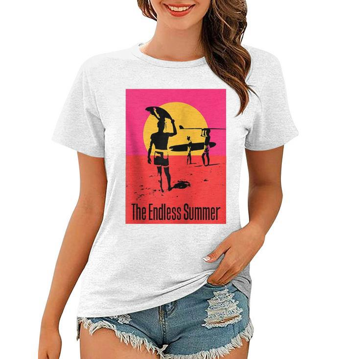 The Endless Summer Classic Surf Lovers Gift Movie Poster Zip Women T-shirt