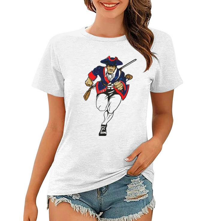 Usa American Patriot Minuteman Militia Constitution Freedoms Women T-shirt