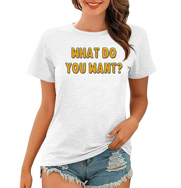 What Do You Want Gotye Fans Gift Women T-shirt