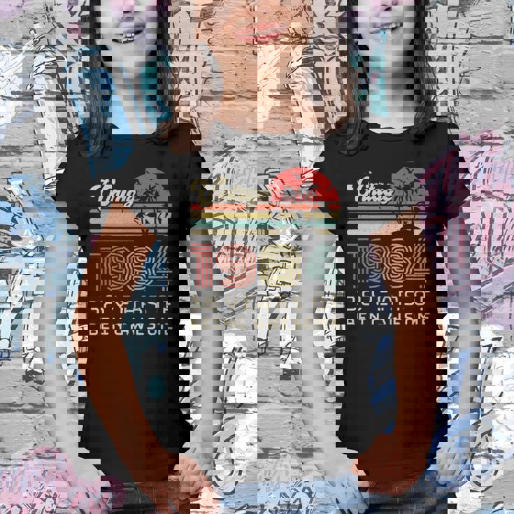 38 Years Old Birthday Vintage 1984 38Th Birthday Youth T-shirt