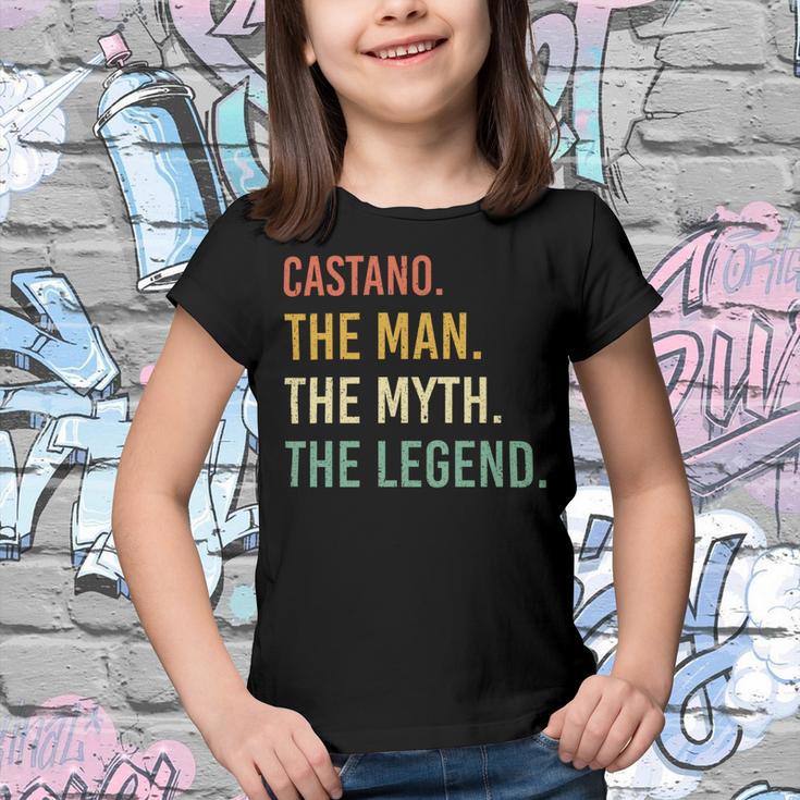 Castano Name Shirt Castano Family Name Youth T-shirt